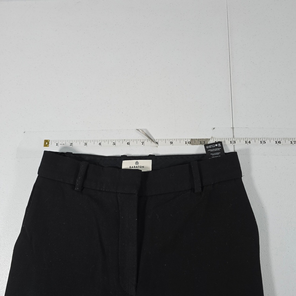 Babaton Aritzia Black Wide Leg High Waisted Dress Pants Trousers 99378 - Picture 3 of 10